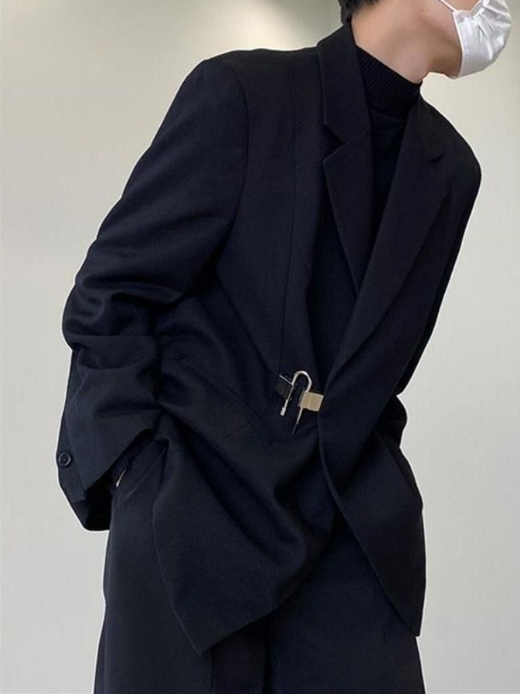 Men's White Casual Blazer Set  - Brand Streetwear Instagram 评论和价格