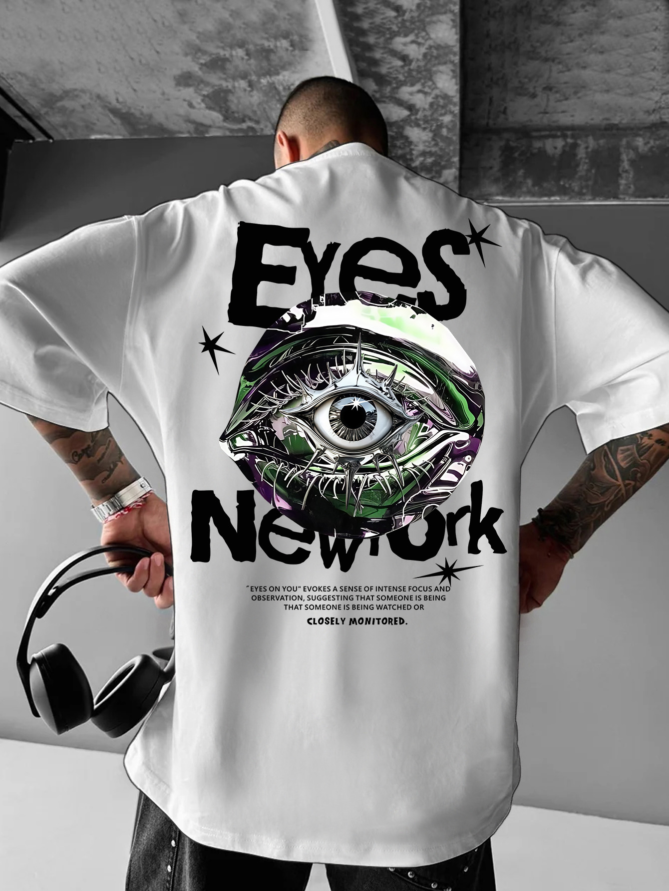 Men's Oversized New York Gothi - Streetwear Brand New York 评论和价格