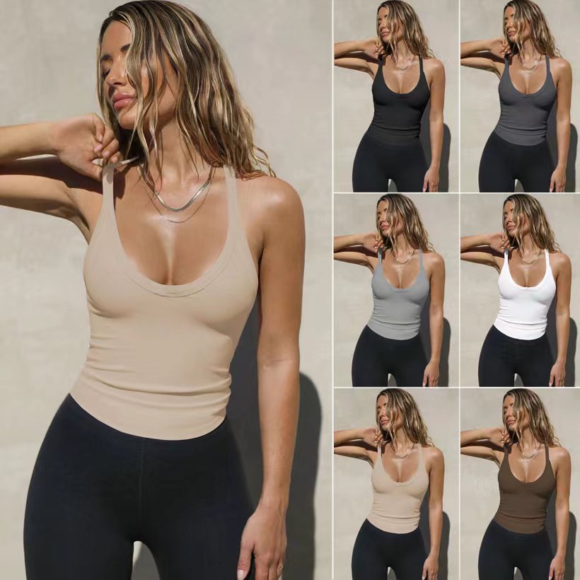 2024 new vest base women sprin - Europe Streetwear Brand 评论和价格